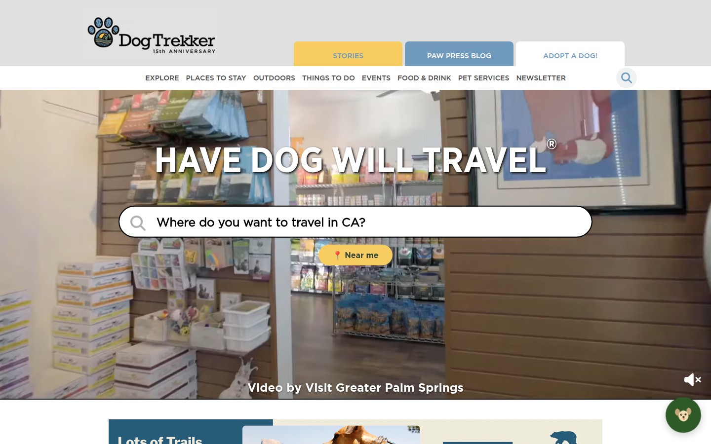 Screenshot of DogTrekker.com: Rebuilding a Broken Platform Into a First-Party Data Engine